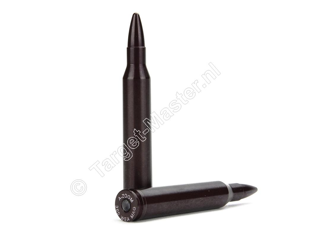A-Zoom SNAP-CAPS .300 Weatherby Magnum Safety Training Rounds package of 2